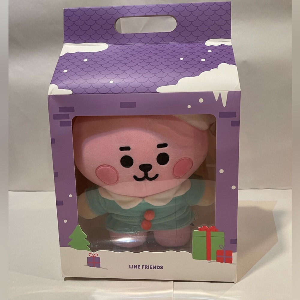 BT21 Line Friends Official Cooky BABY Holiday Standing Doll
